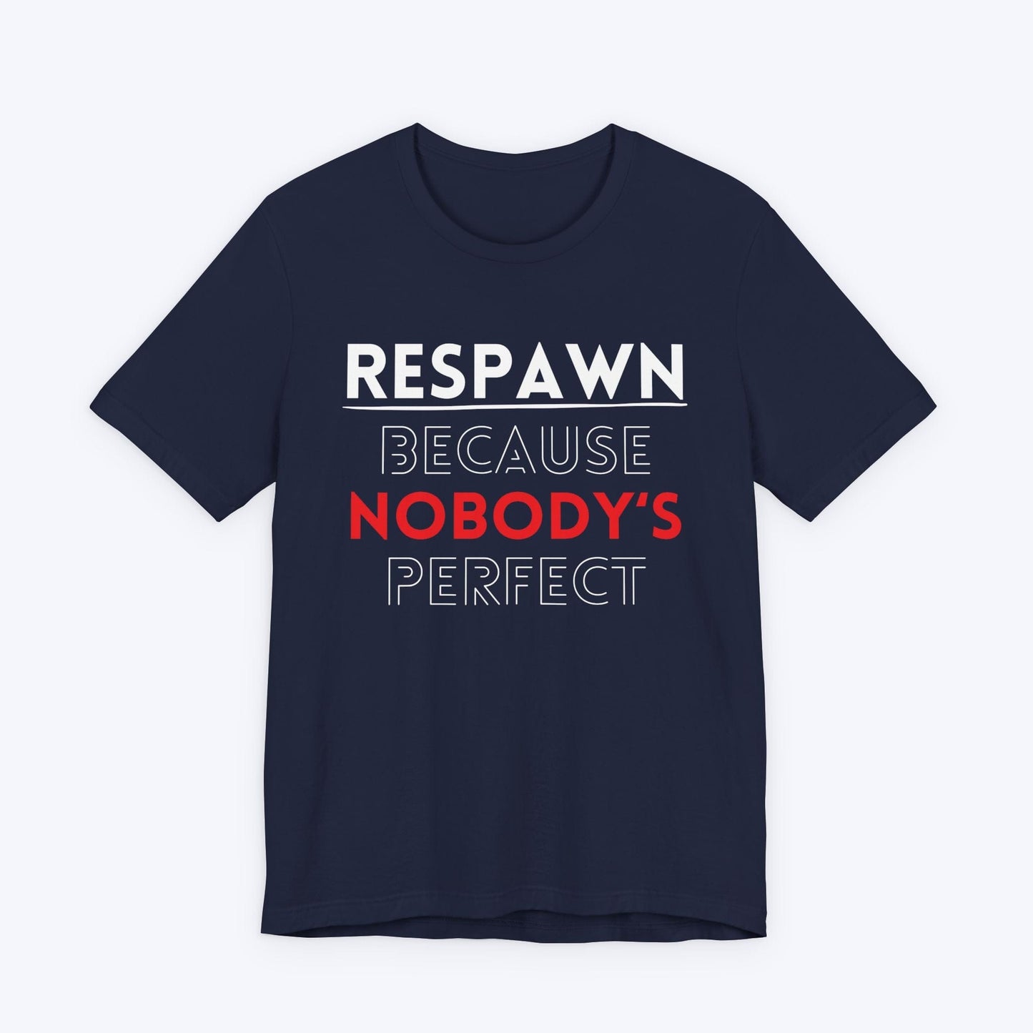 T-Shirt Navy / S Nobody's Perfect Gamer T-shirt