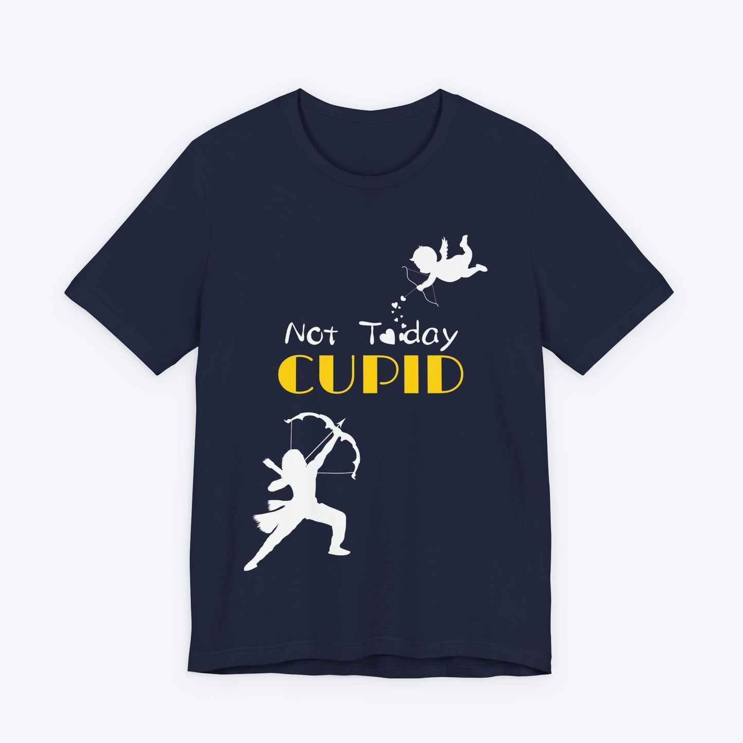 T-Shirt Navy / S Not Today Cupid T-shirt