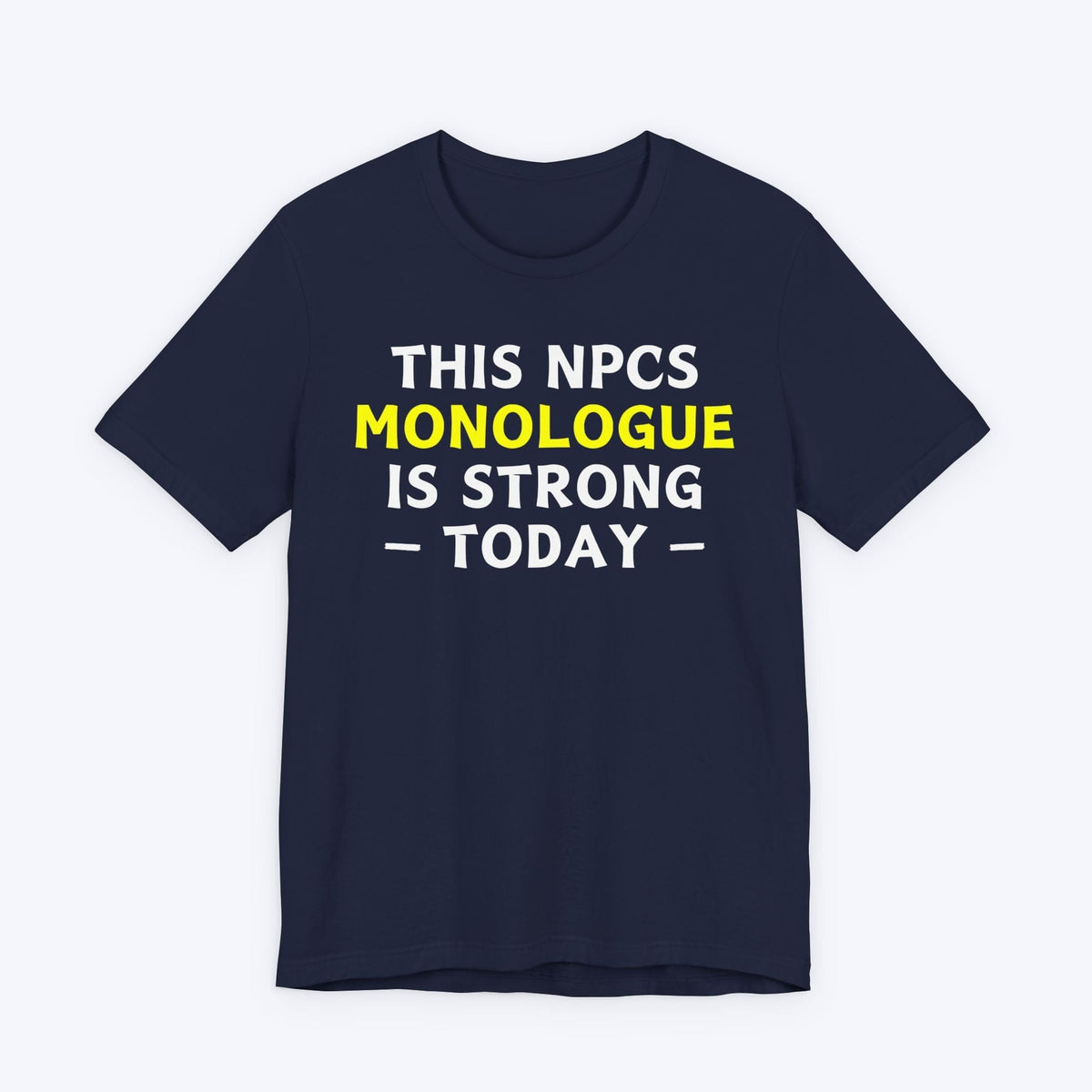 T-Shirt Navy / S NPC Monologue T-shirt