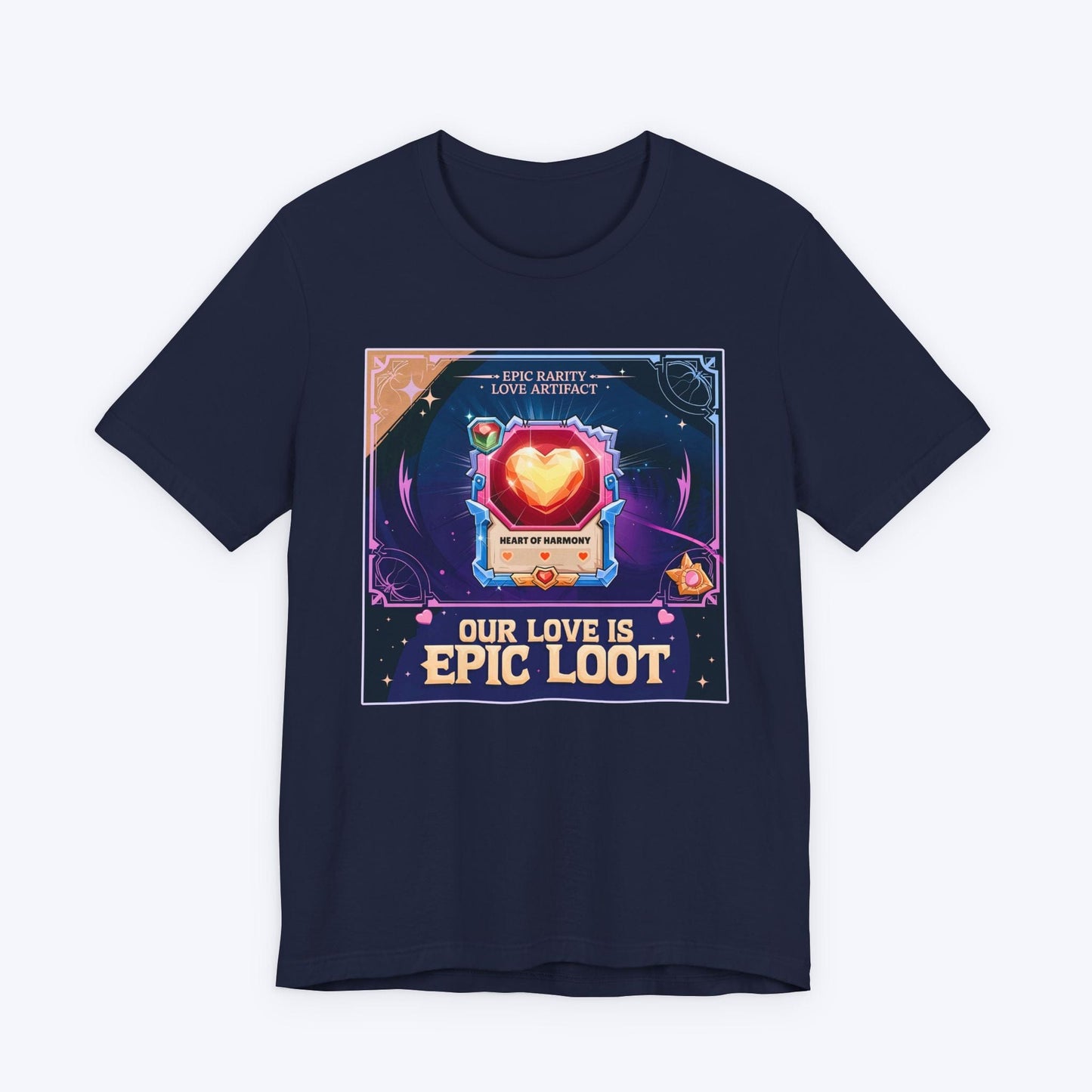 T-Shirt Navy / S Our Love Is Epic Loot T-shirt