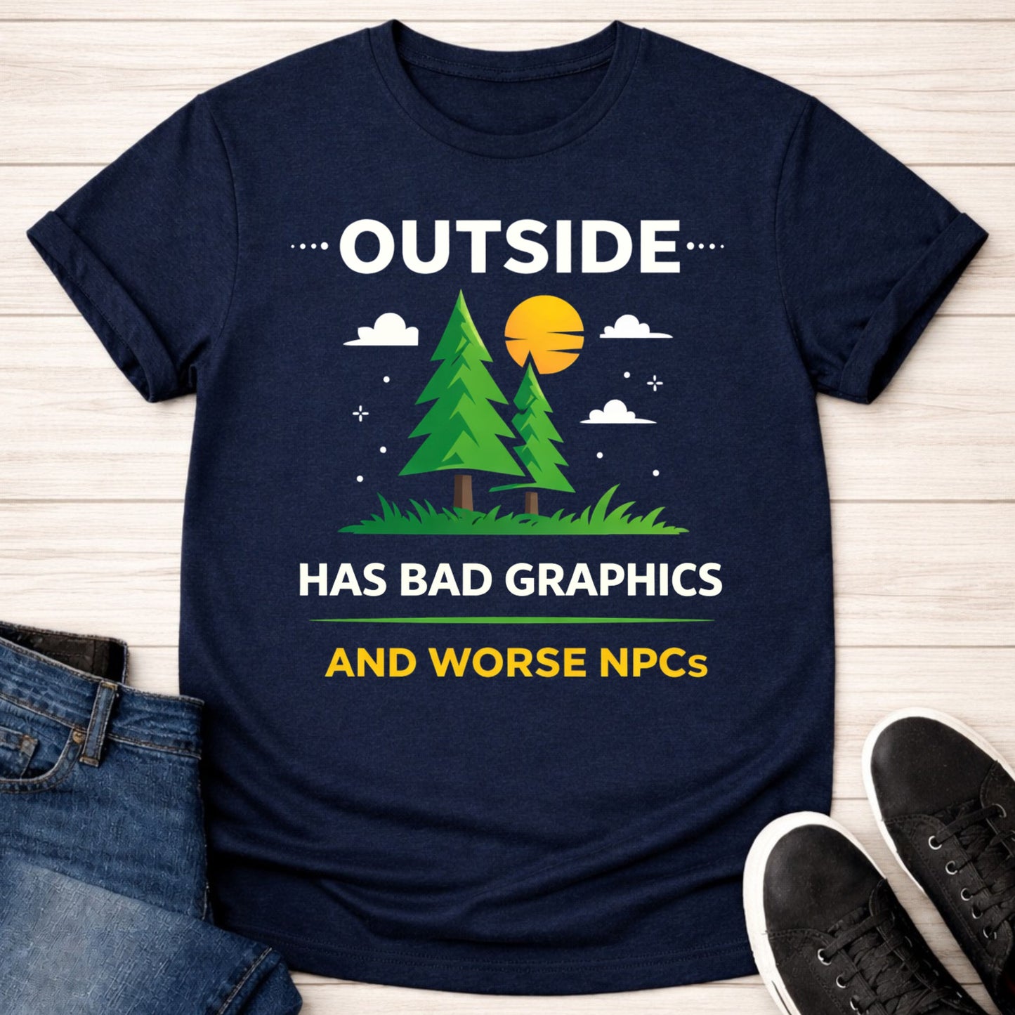 T-Shirt Navy / S Outside NPCs T-shirt