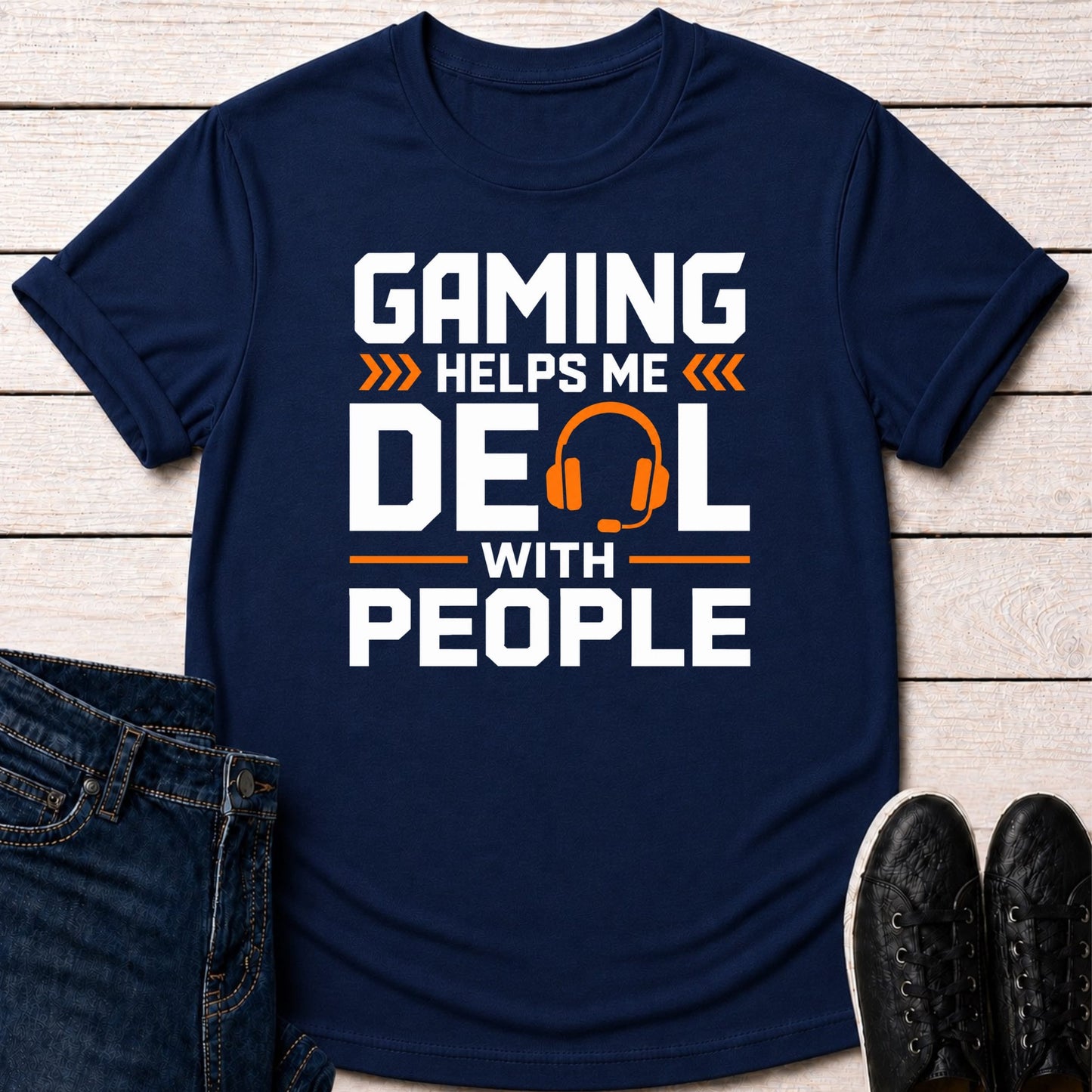 T-Shirt Navy / S People Management T-Shirt