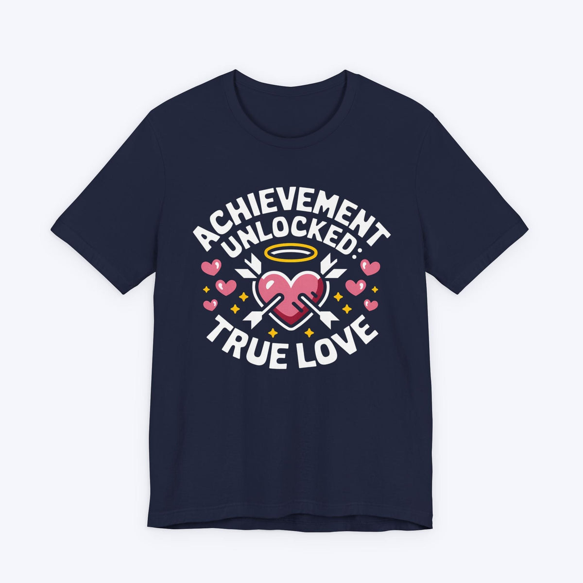 T-Shirt Navy / S Player 1 & Player 2: Achievement Unlocked T-shirt