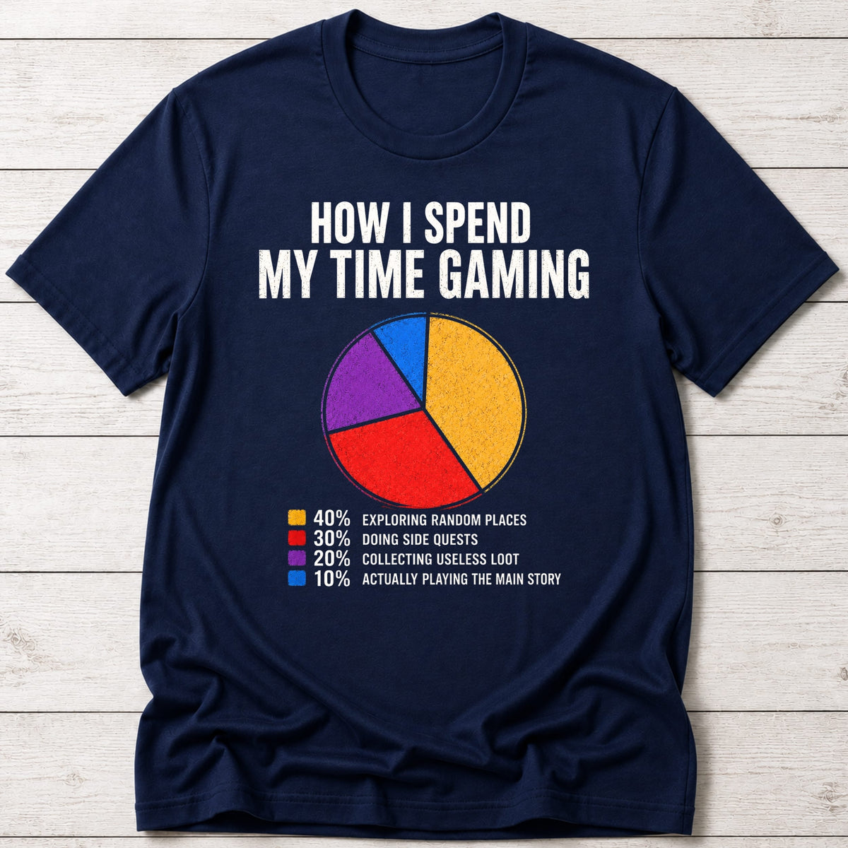 T-Shirt Navy / S Quality Time T-shirt