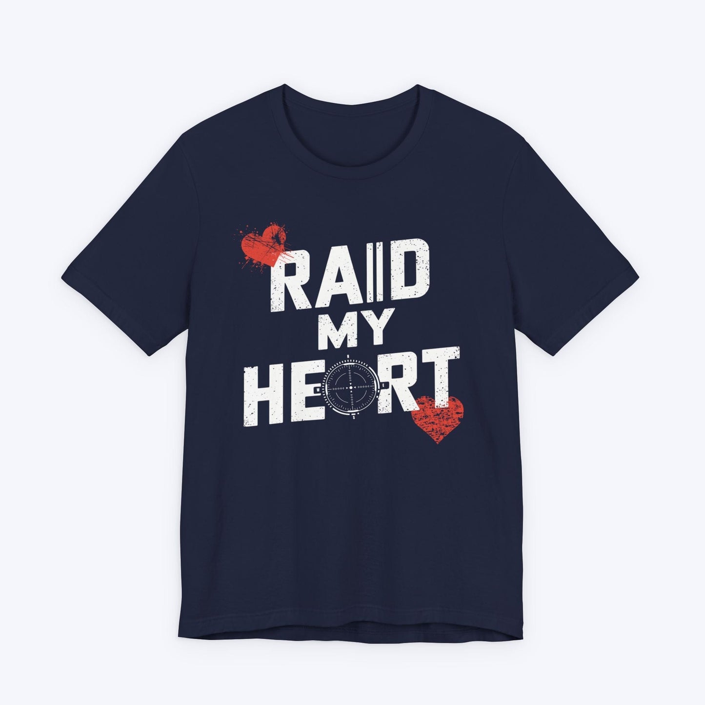 T-Shirt Navy / S Raid My Heart T-shirt