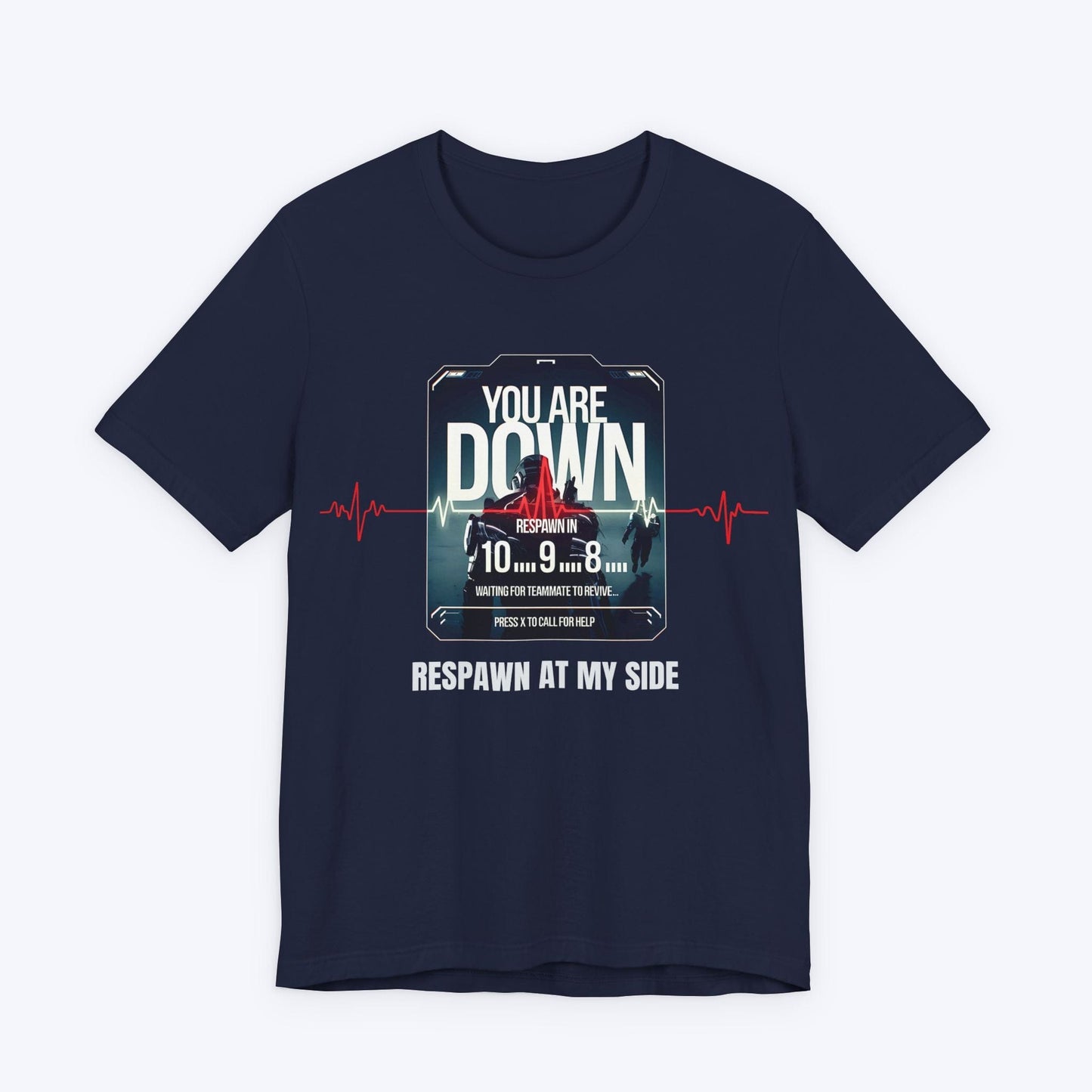 T-Shirt Navy / S Respawn At My Side T-shirt