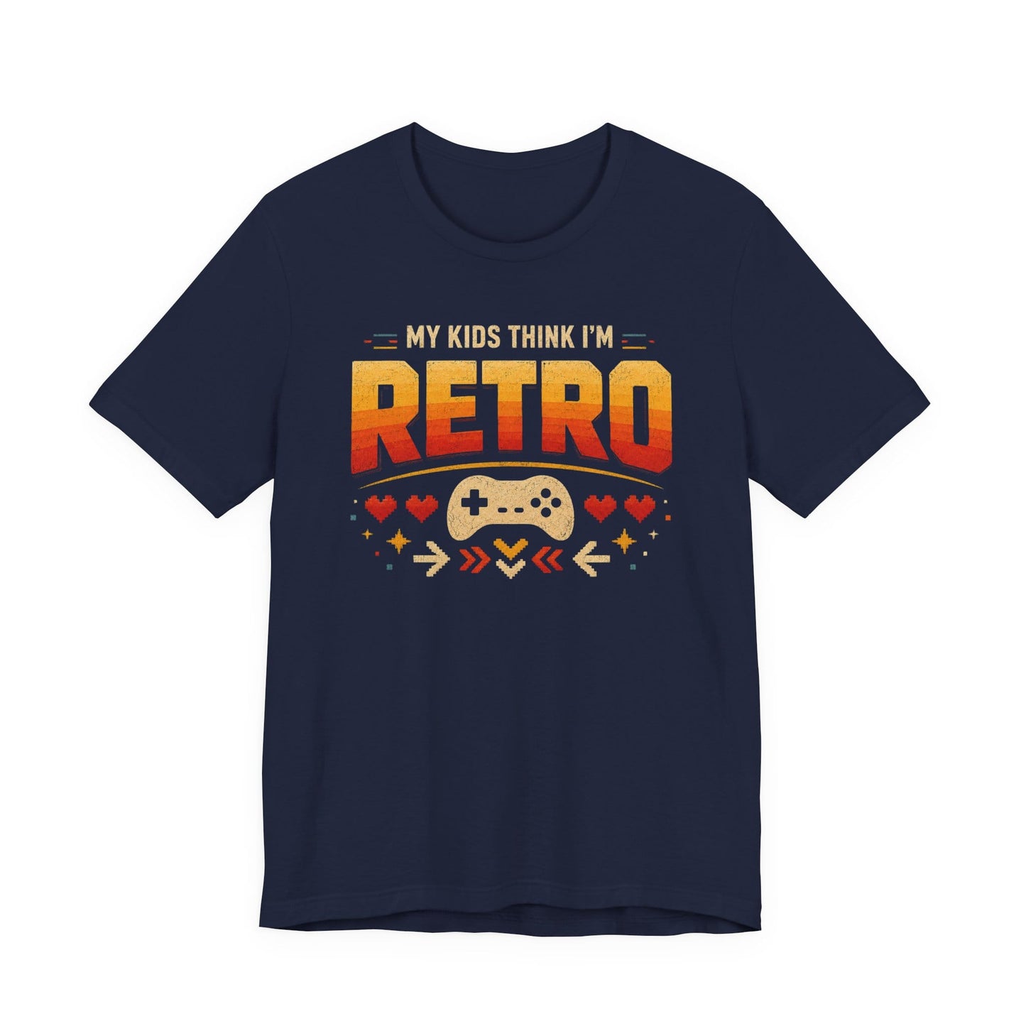 T-Shirt Navy / S Retro Gaming Parent T-shirt