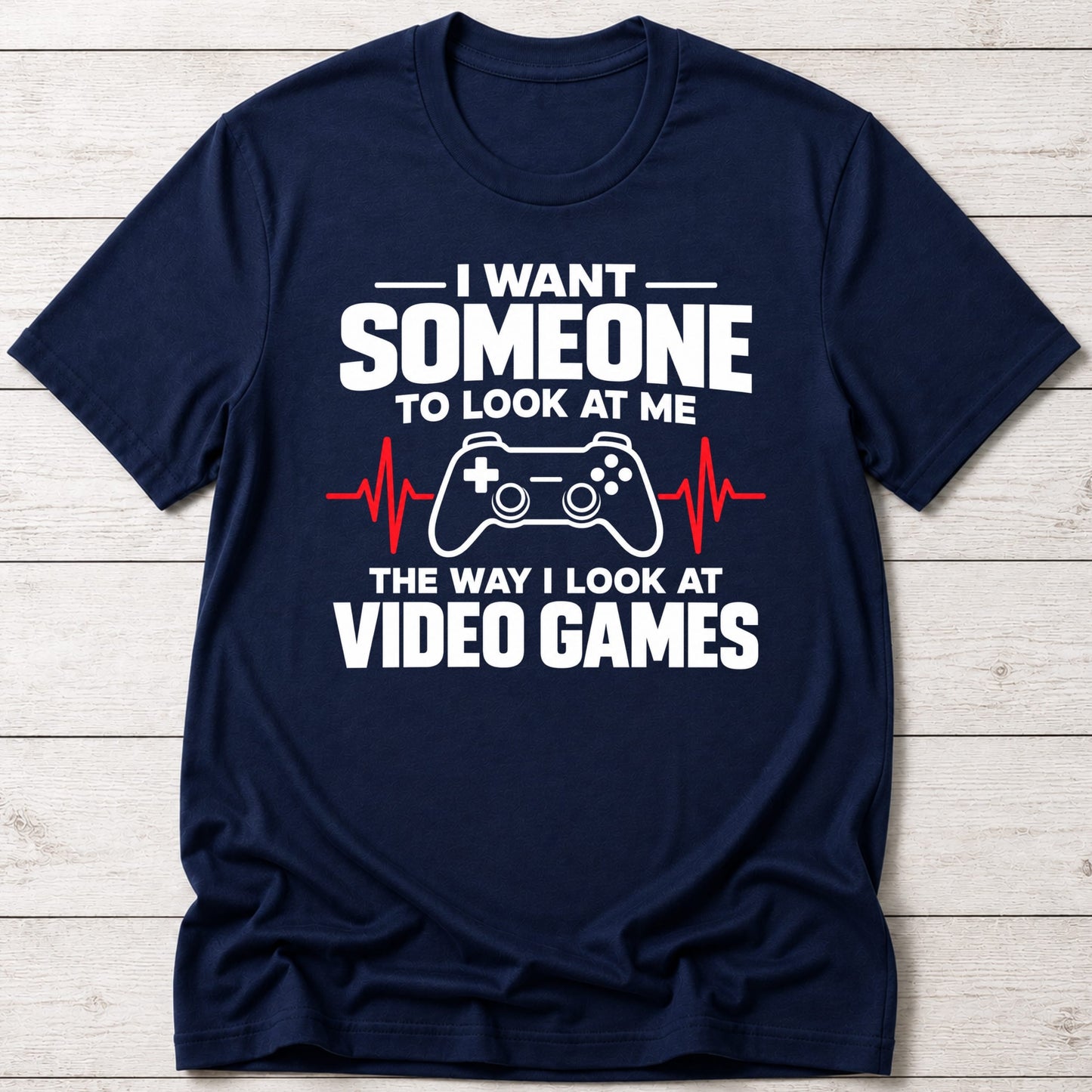 T-Shirt Navy / S Romantic Gamer T-shirt