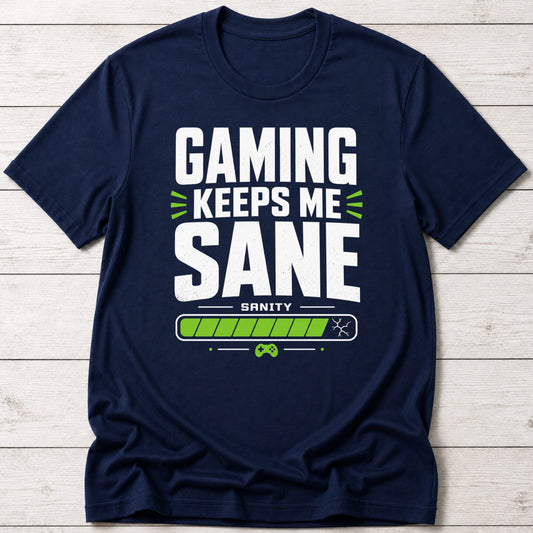 T-Shirt Navy / S Sane Gamer T-shirt