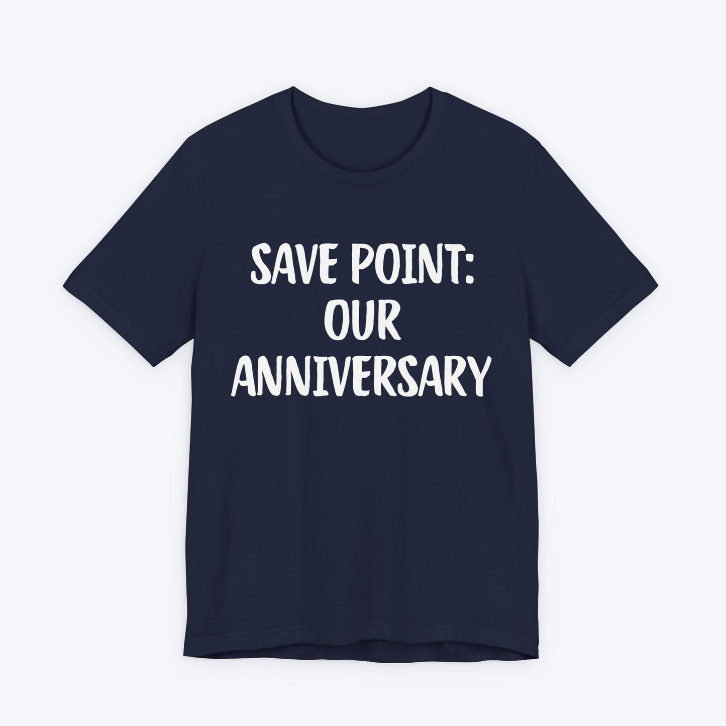 T-Shirt Navy / S Save Point: Our Anniversary T-shirt