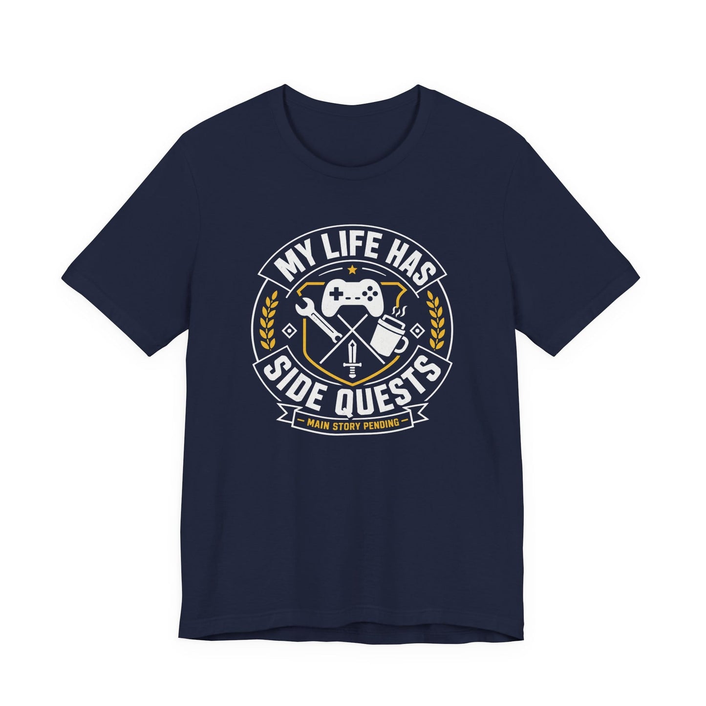 T-Shirt Navy / S Side Quest Crest T-shirt