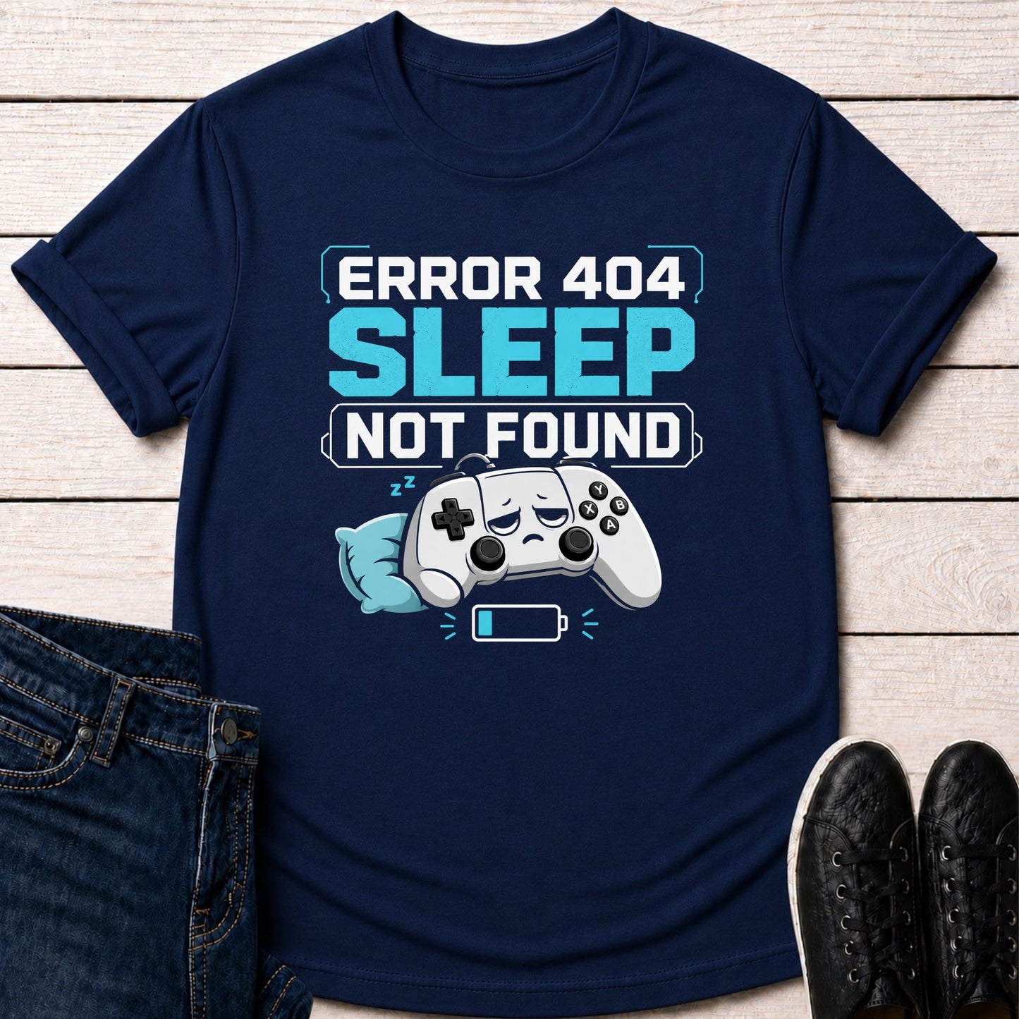 T-Shirt Navy / S Sleep Not Found T-shirt
