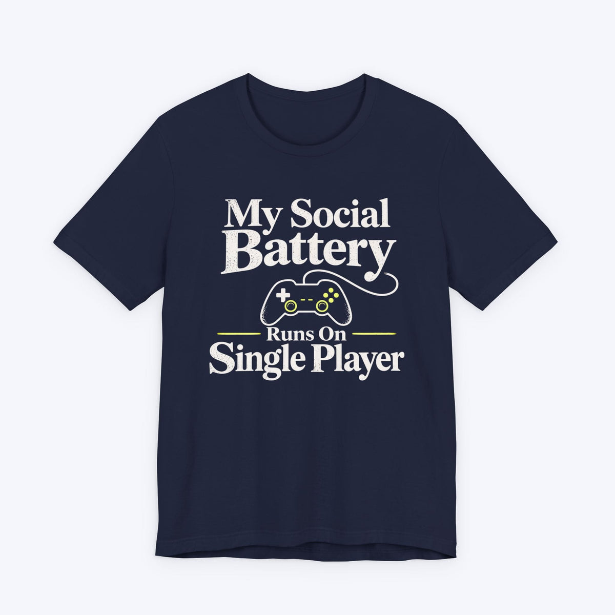 T-Shirt Navy / S Social Battery T-shirt