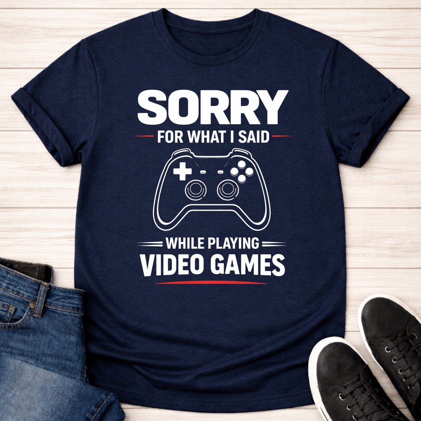 T-Shirt Navy / S Sorry T-shirt