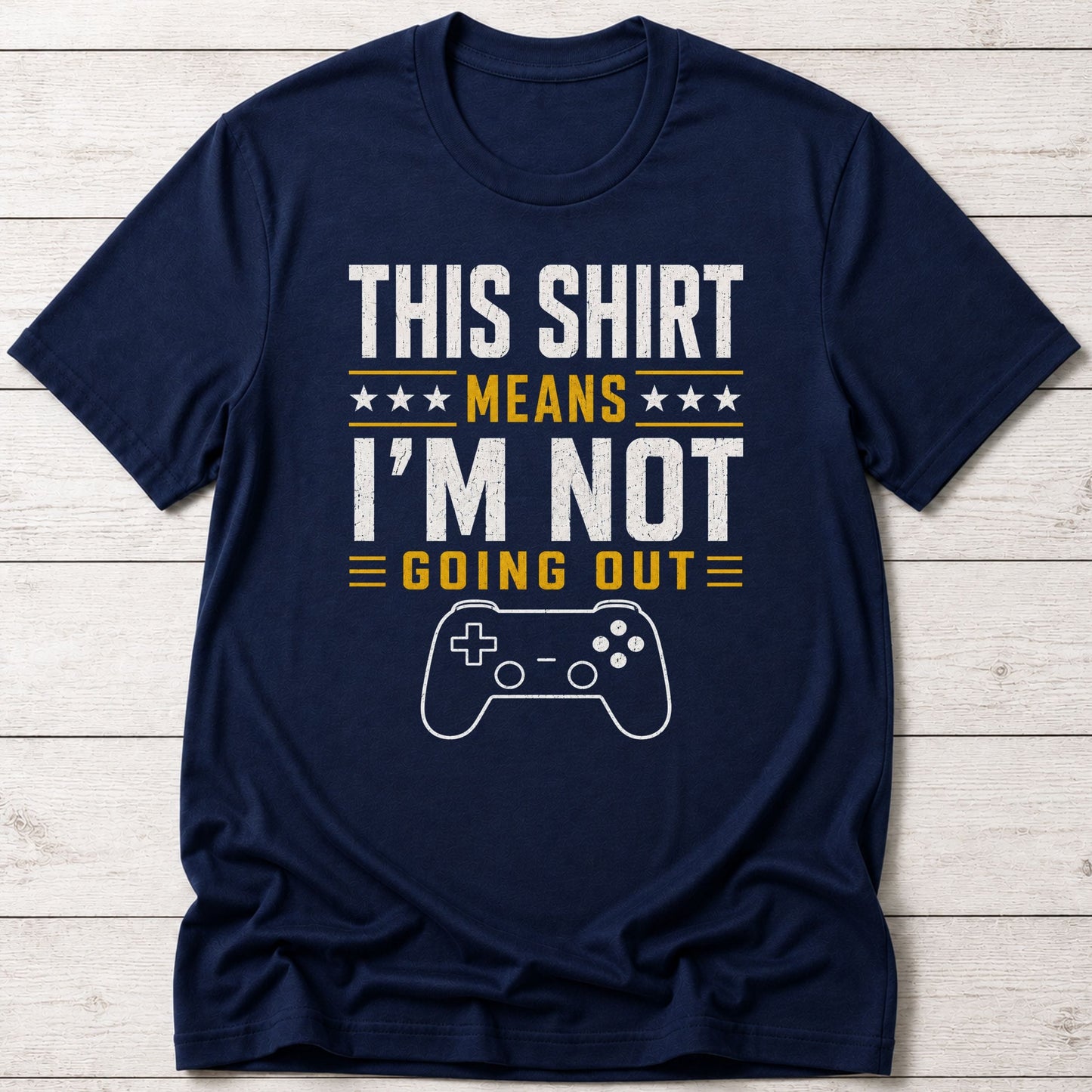 T-Shirt Navy / S Staying Home T-shirt