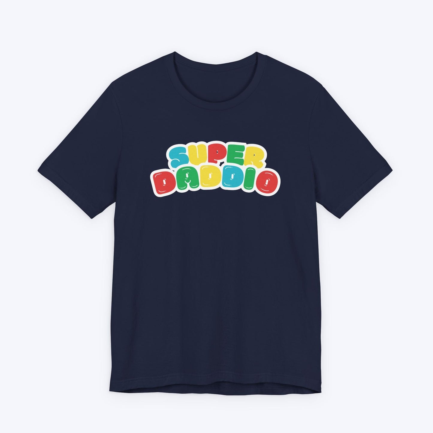 T-Shirt Navy / S Super Daddio (Bubbles) T-shirt