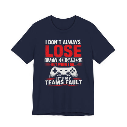 T-Shirt Navy / S Team Fault T-shirt