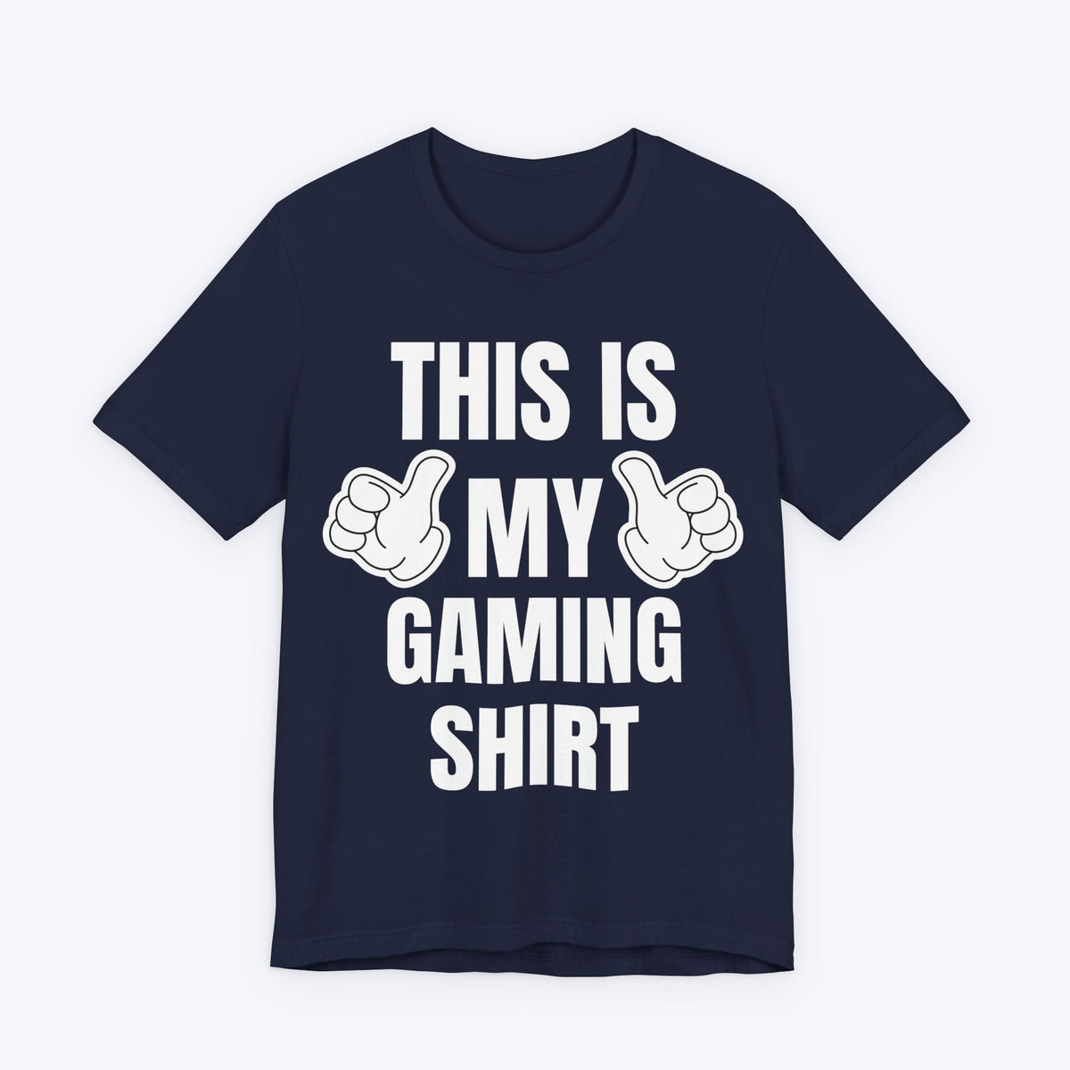 T-Shirt Navy / S Thumbs Up To Gaming T-shirt