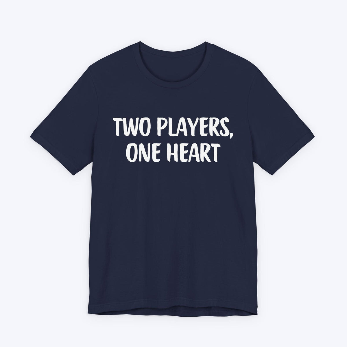 T-Shirt Navy / S Two Players, One Heart T-shirt