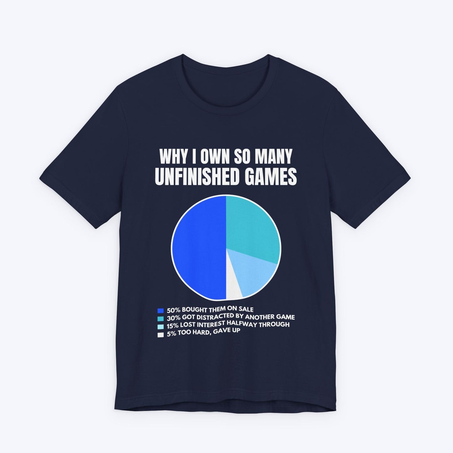 T-Shirt Navy / S Unfinished Games T-shirt