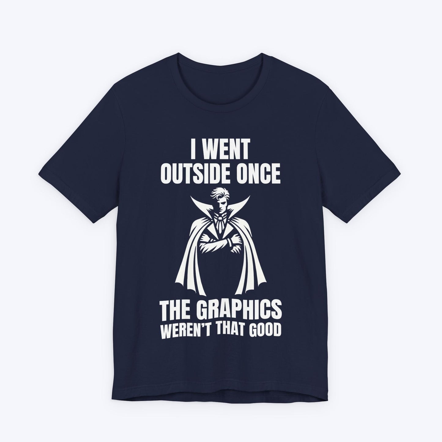 T-Shirt Navy / S Vampire Mode: Indoors Only T-shirt