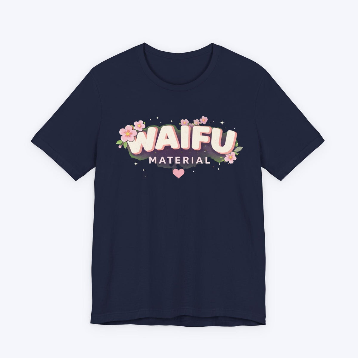 T-Shirt Navy / S Waifu Material T-shirt