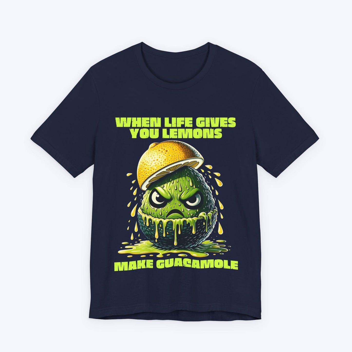 T-Shirt Navy / S When Life Gives You Lemons T-shirt