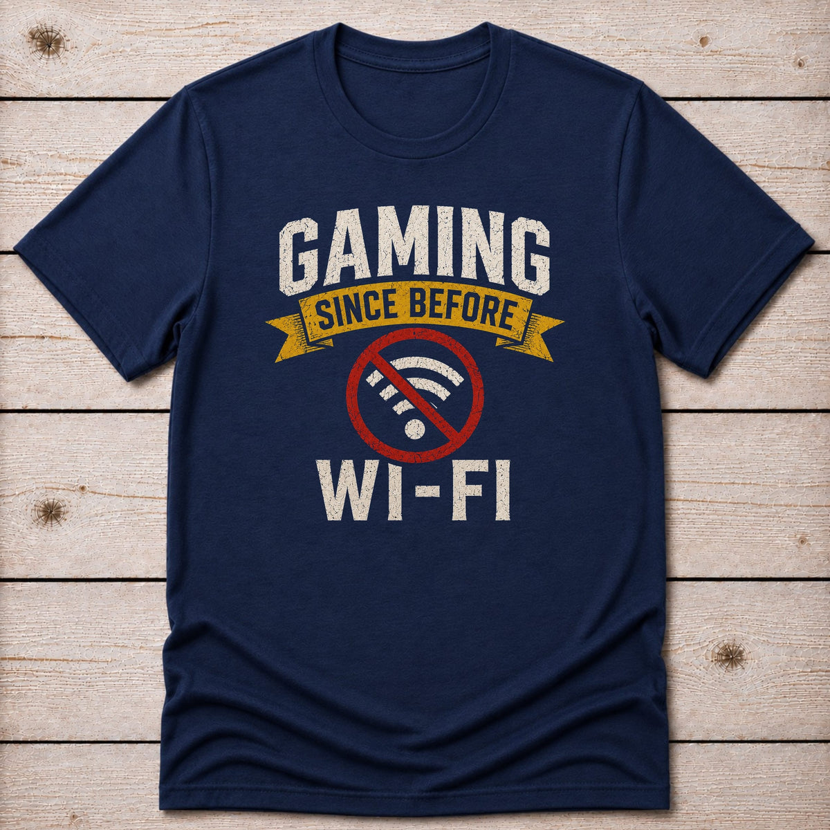 T-Shirt Navy / S Wi-Fi Free T-shirt