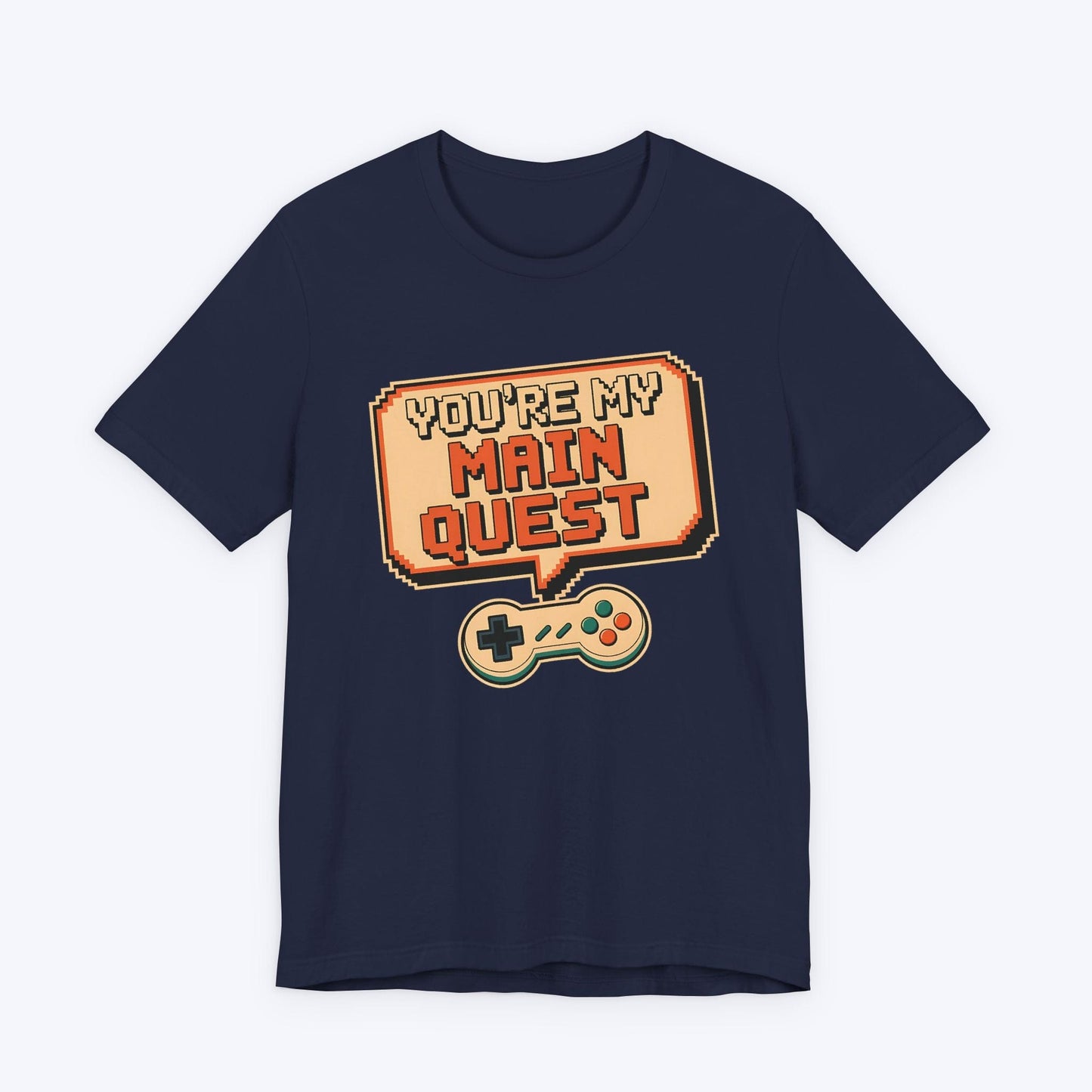 T-Shirt Navy / S You're My Main Quest – Open World Love T-shirt