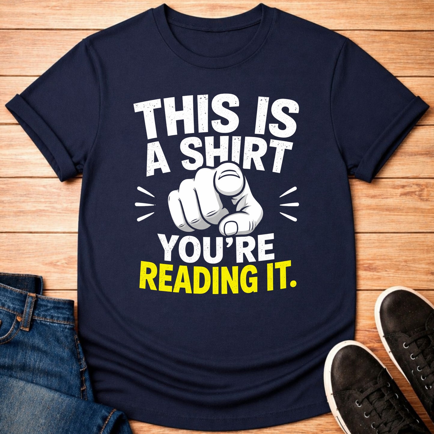 T-Shirt Navy / S You’re Reading It T-shirt