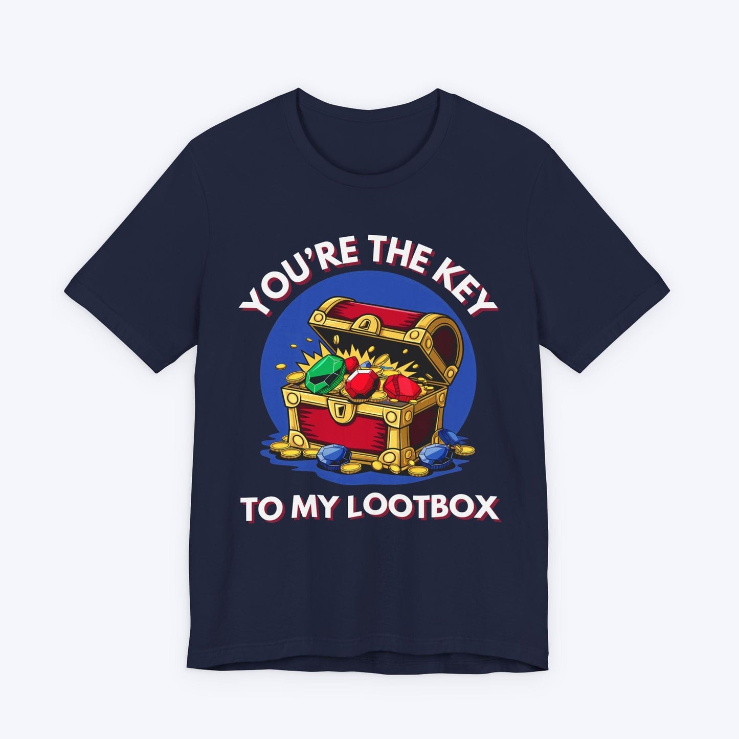 T-Shirt Navy / S You're The Key To My Loot Box T-shirt