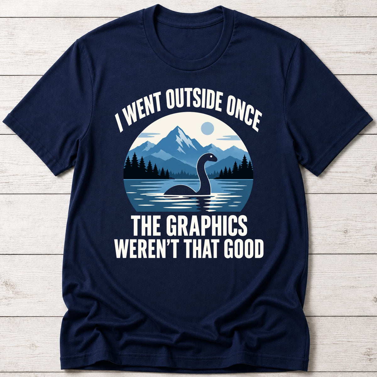 T-Shirt Navy / S Zero Nessie Sightings T-shirt