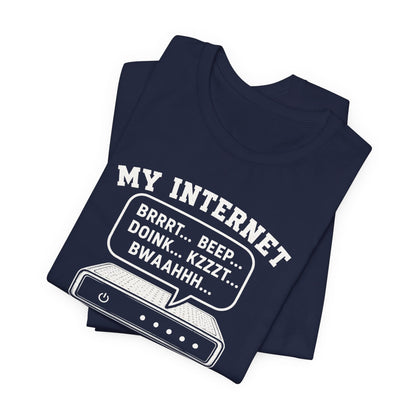 T-Shirt Noisy Internet T-shirt