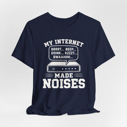 T-Shirt Noisy Internet T-shirt