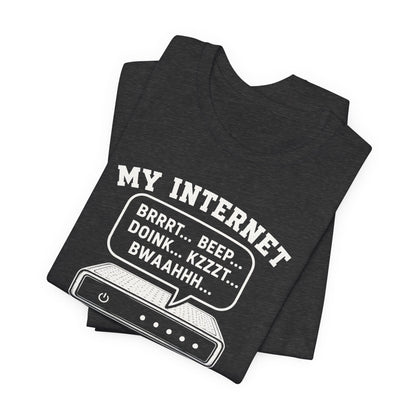T-Shirt Noisy Internet T-shirt