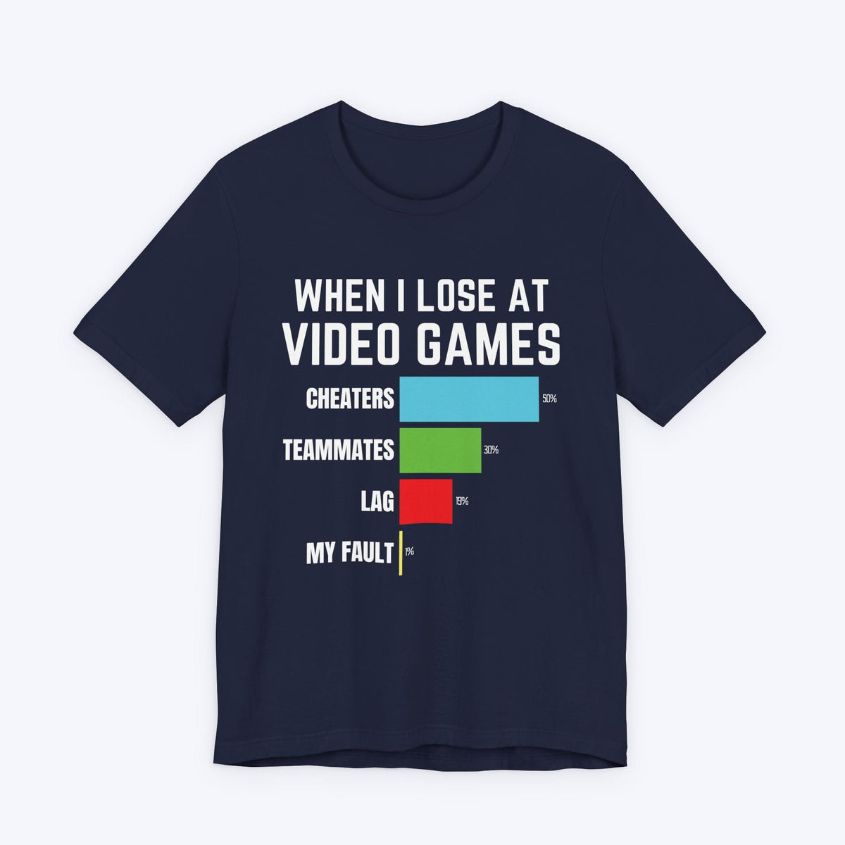 T-Shirt Not My Fault Gaming T-shirt