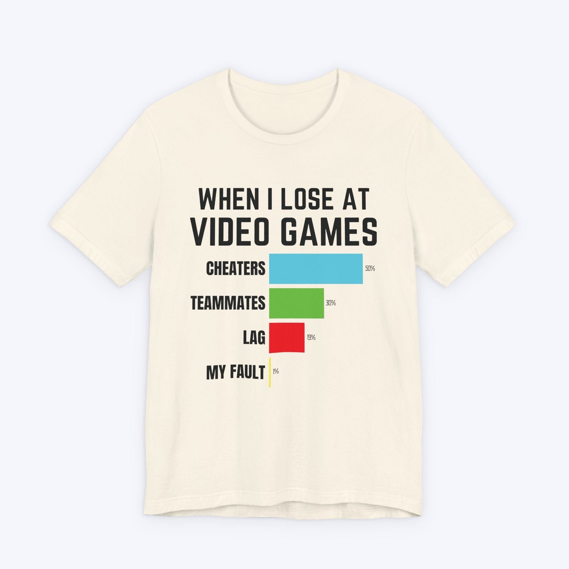 T-Shirt Not My Fault Gaming T-shirt