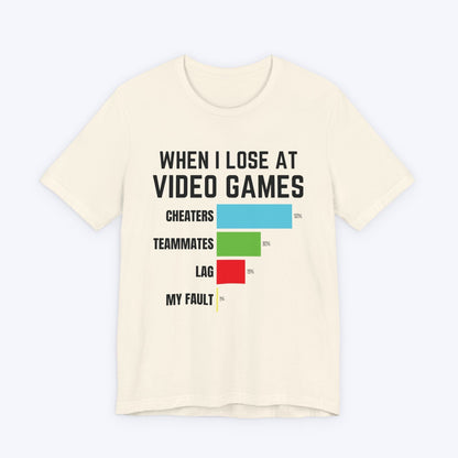 T-Shirt Not My Fault Gaming T-shirt