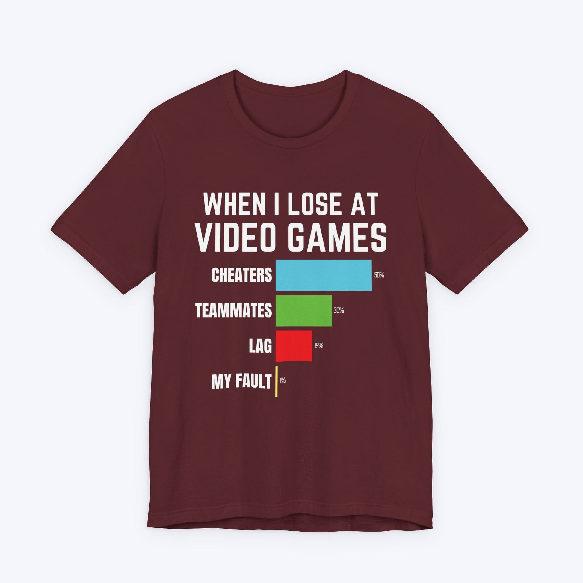 T-Shirt Not My Fault Gaming T-shirt