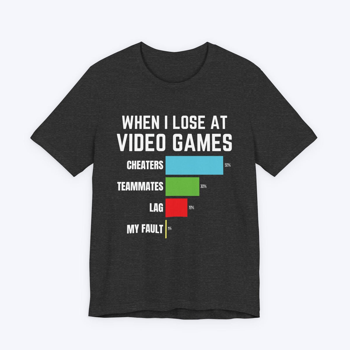 T-Shirt Not My Fault Gaming T-shirt