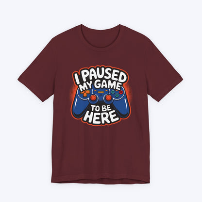 T-Shirt Paused, But Thinking of Gaming T-shirt
