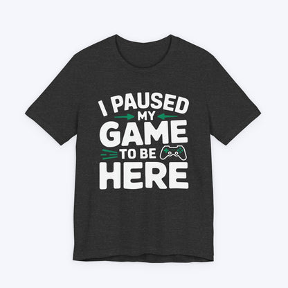 T-Shirt Press Start to Resume T-Shirt