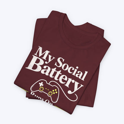 T-Shirt Social Battery T-shirt