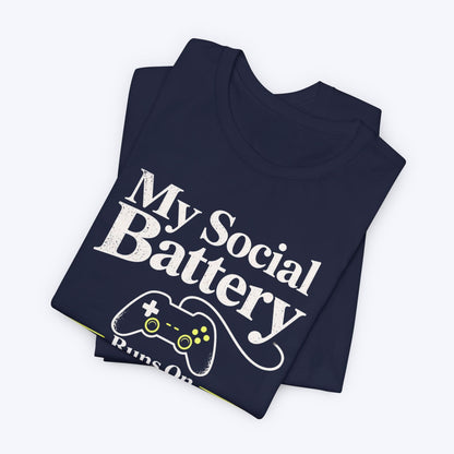 T-Shirt Social Battery T-shirt