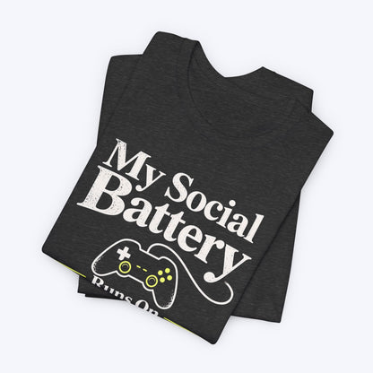 T-Shirt Social Battery T-shirt