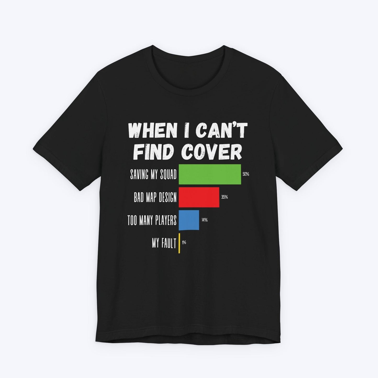 T-Shirt When I Can't Find Cover Gamer T-shirt