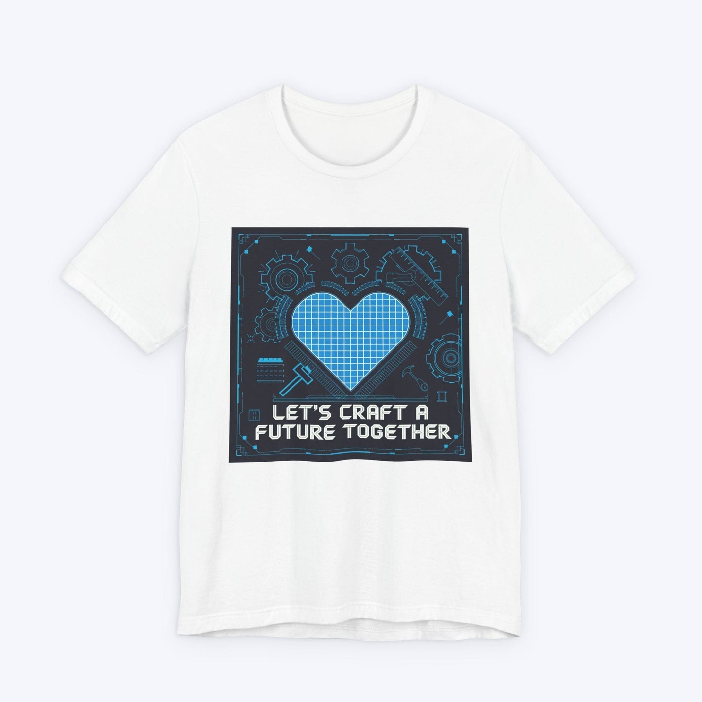 T-Shirt White / S Blueprint for Love T-shirt