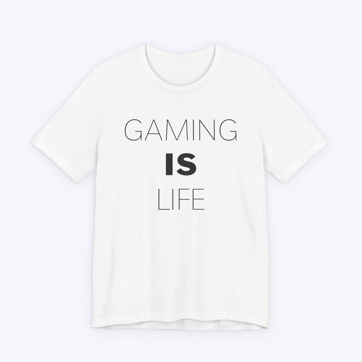 T-Shirt White / S Gaming is Life (Borderless) T-shirt