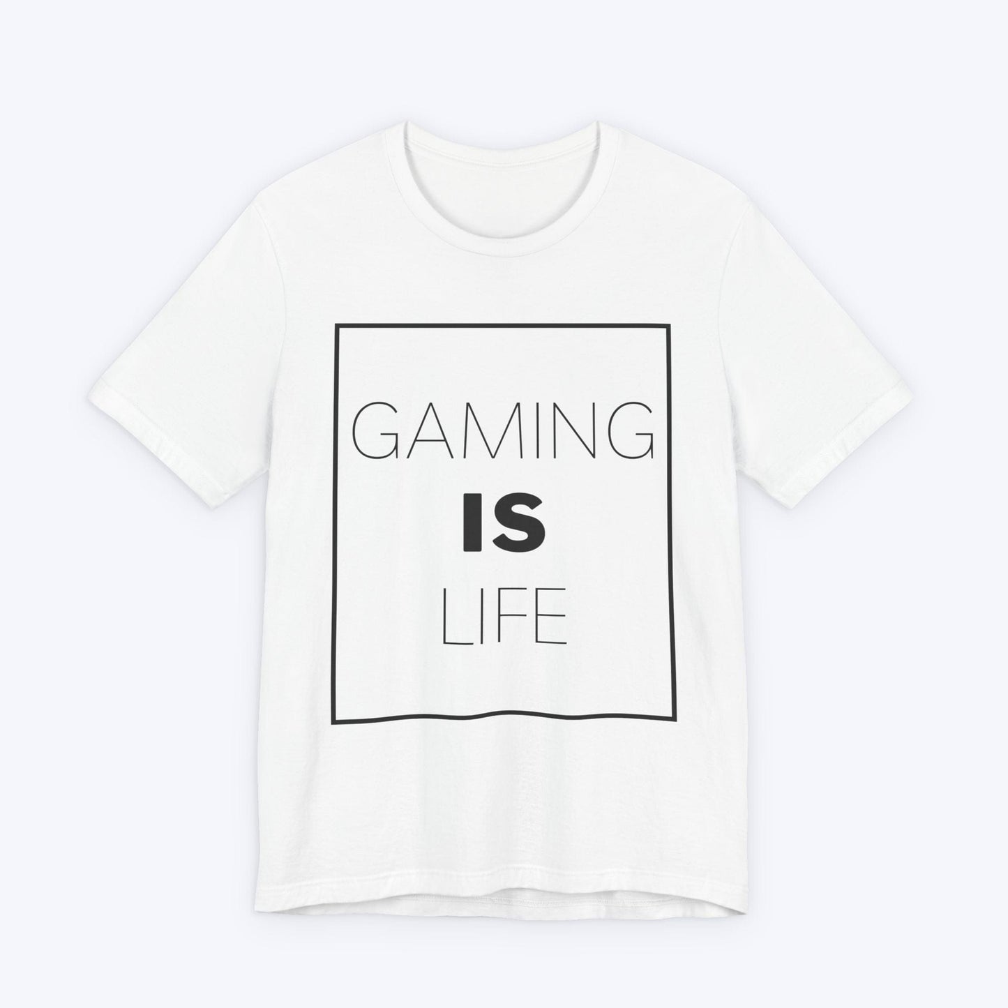 T-Shirt White / S Gaming is Life T-shirt