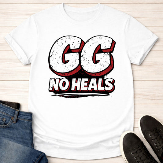 T-Shirt White / S GG No Heals T-shirt